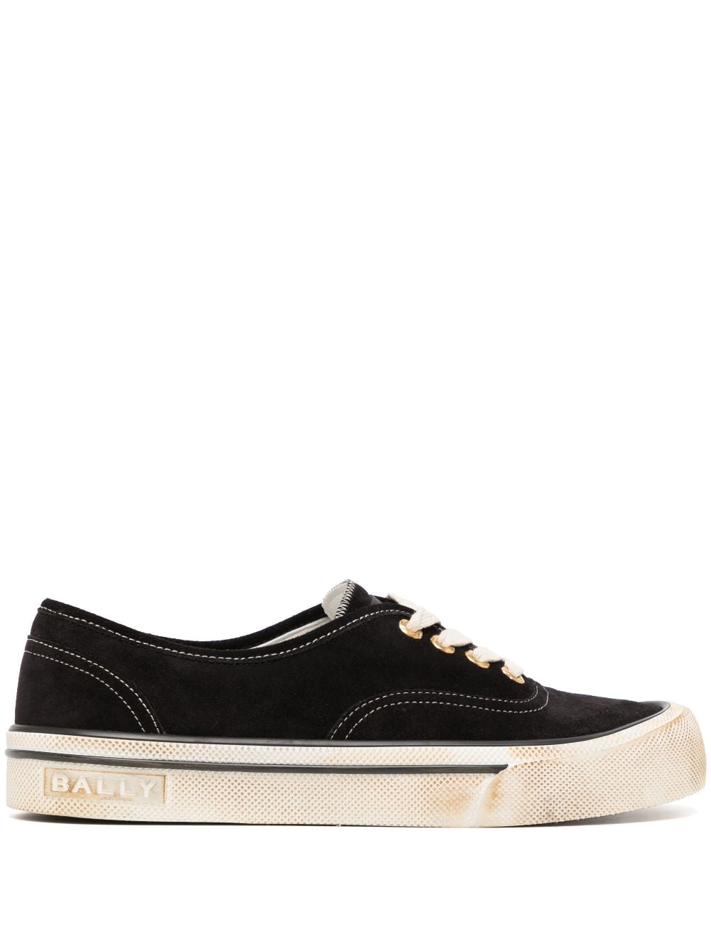 Bally Sneakers aus Wildleder - Schwarz von Bally