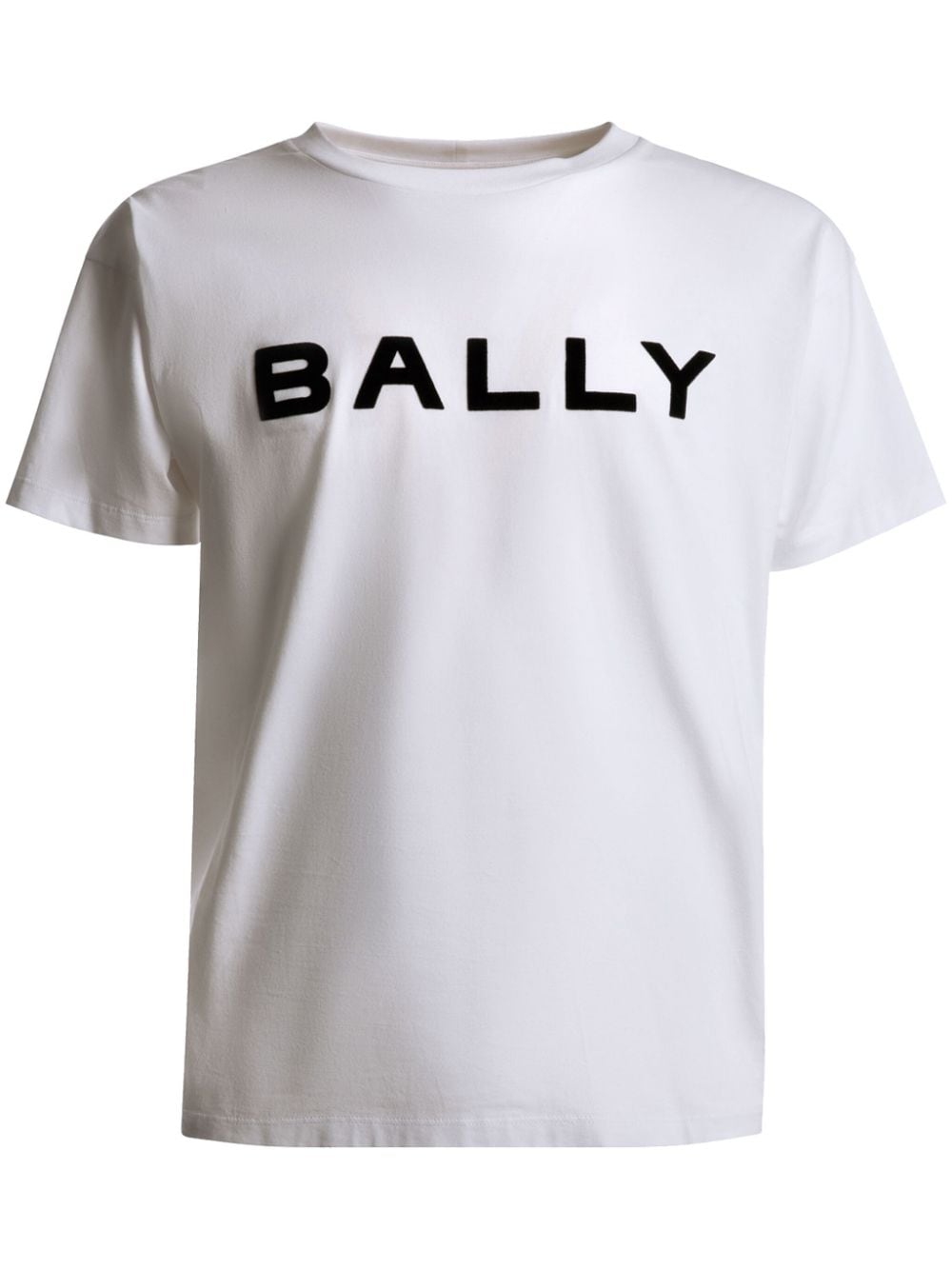 Bally T-Shirt aus Bio-Baumwolle mit Logo-Print - Weiß von Bally