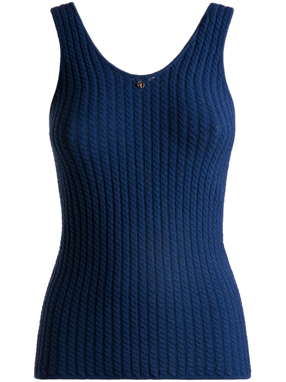 Bally Top mit Cut-Outs - Blau von Bally