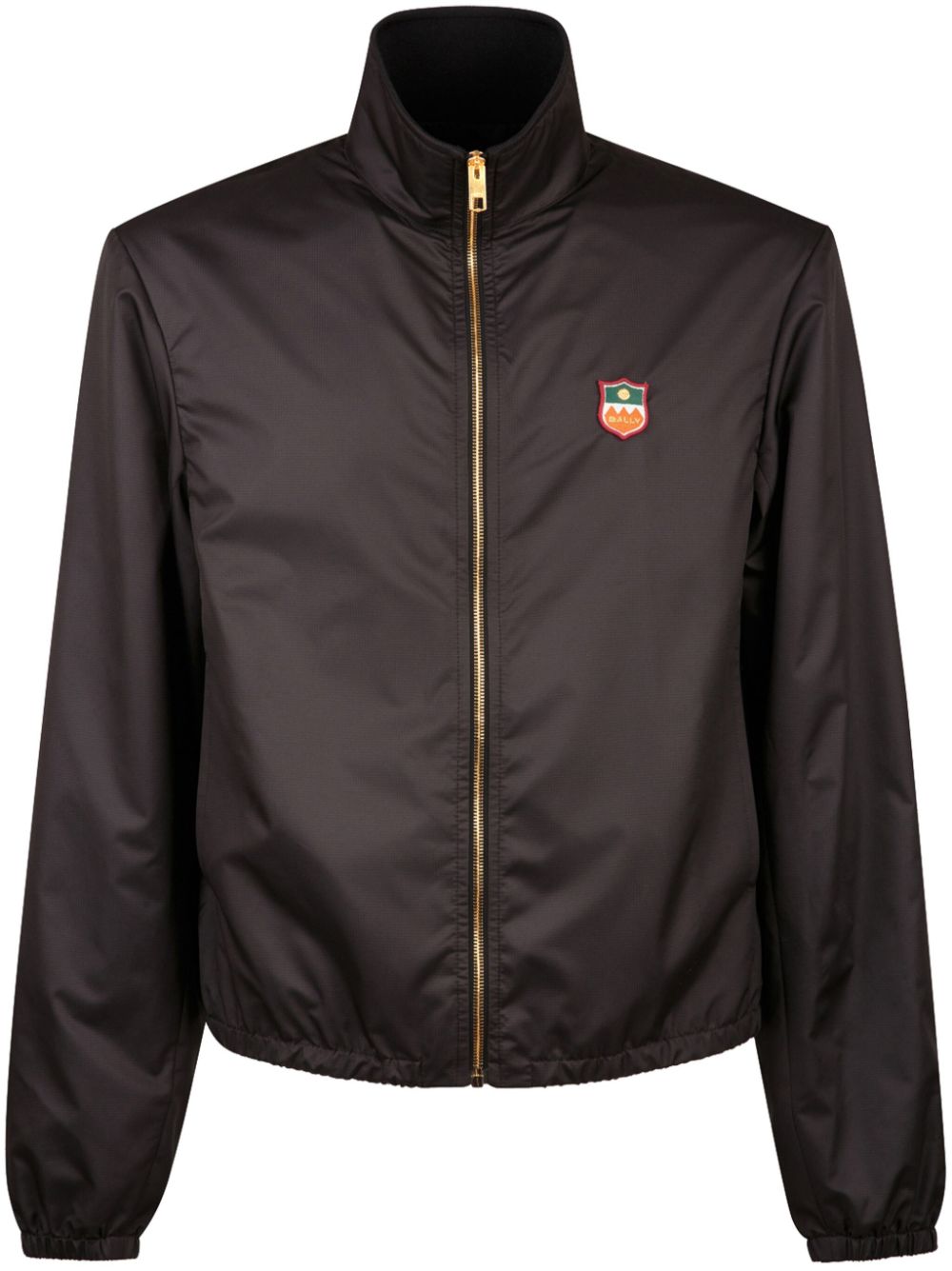 Bally Windbreaker mit Stehkragen - Schwarz von Bally