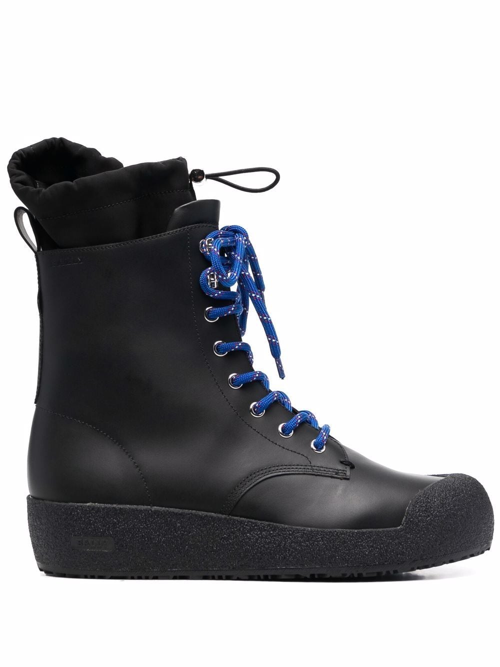 Bally Schnürstiefel mit dicker Sohle - Schwarz von Bally