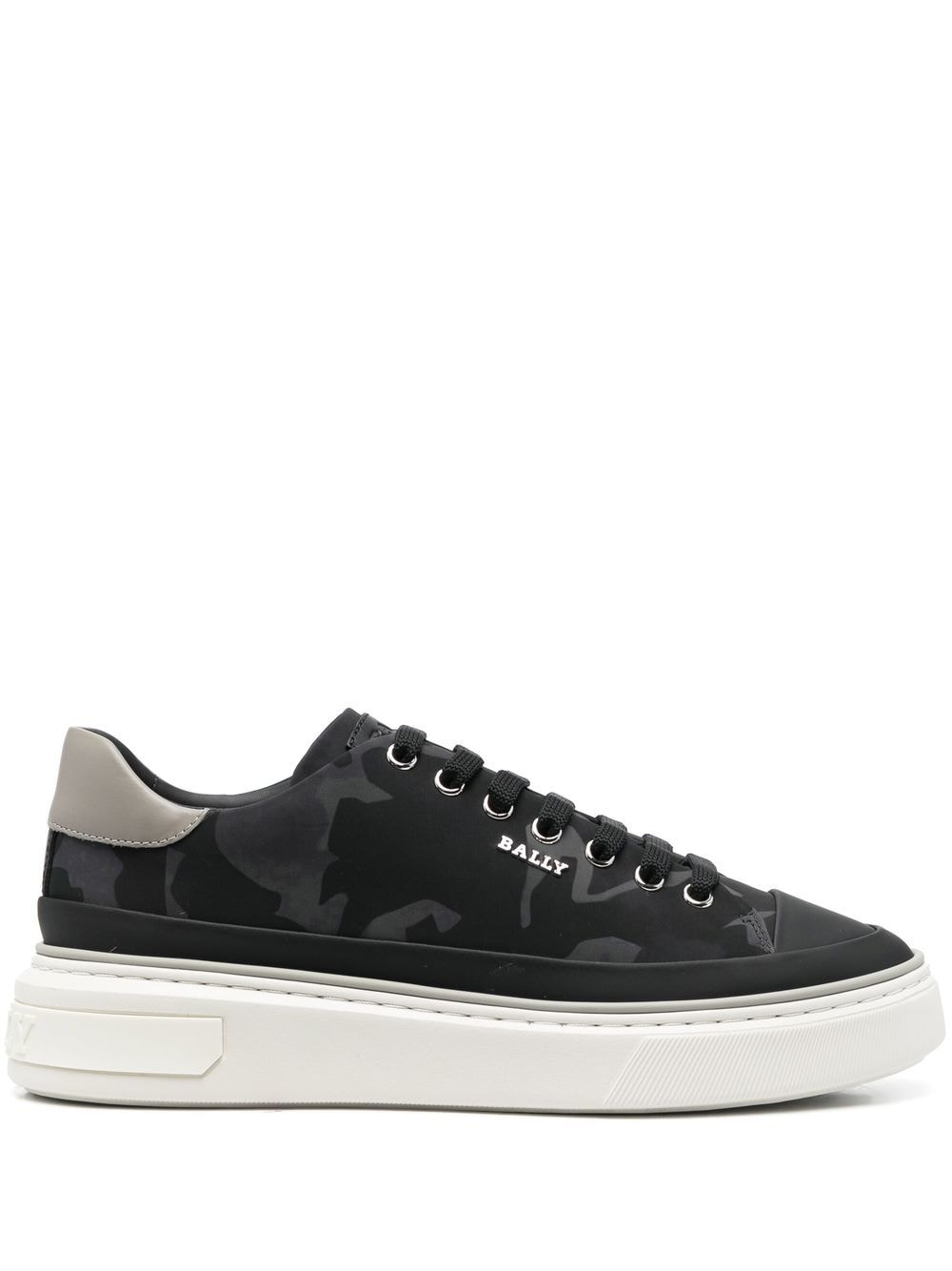 Bally Sneakers mit grafischem Print - Schwarz von Bally