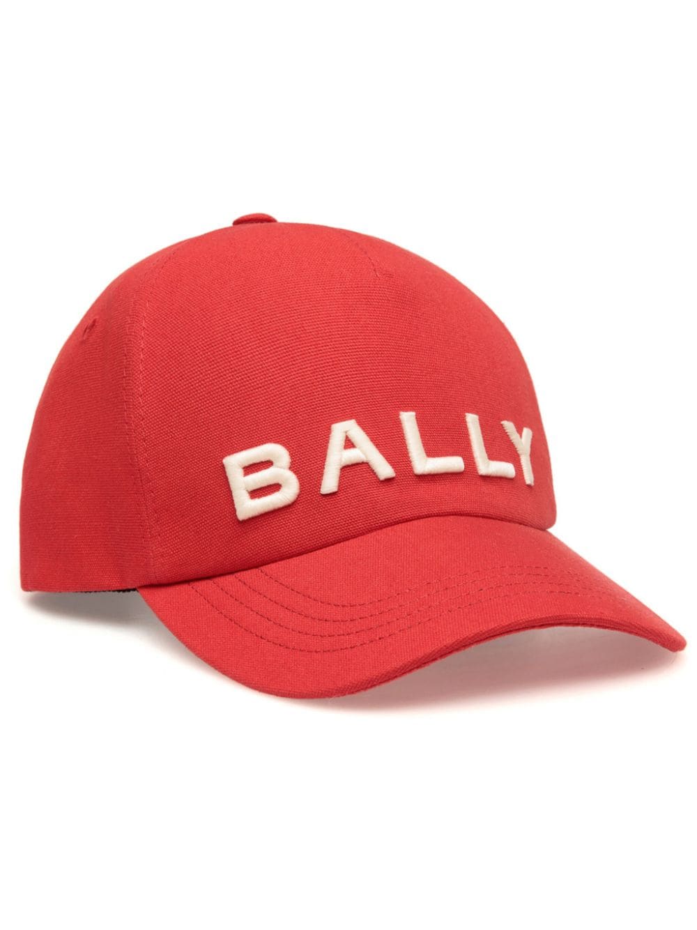 Bally Baseballkappe mit Logo-Stickerei - Rot von Bally