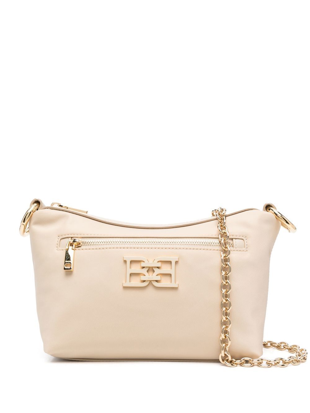 Bally Satchel-Tasche mit Logo-Schild - Nude von Bally