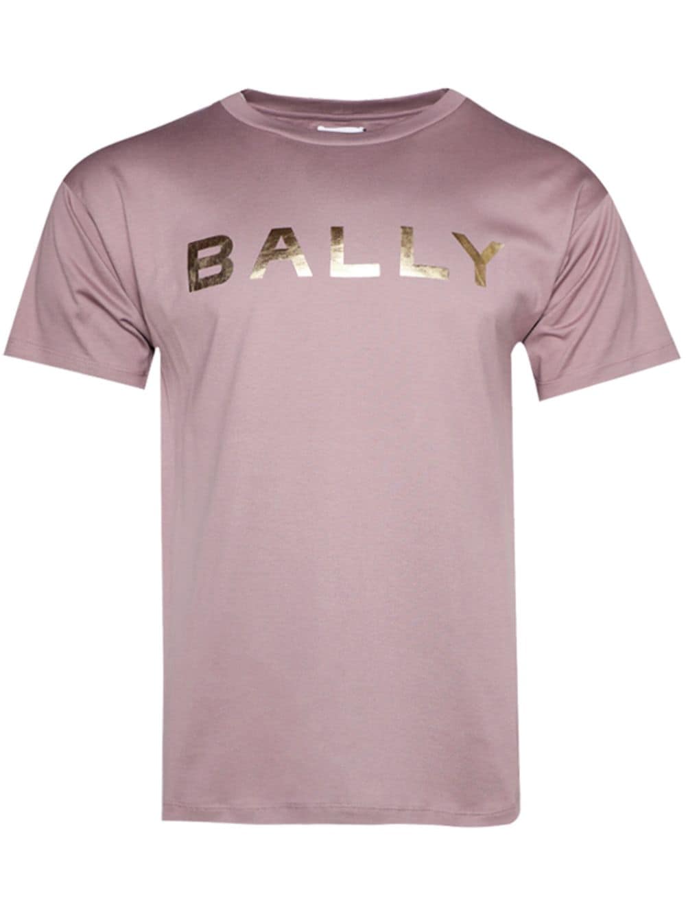 Bally T-Shirt mit Logo-Print - Violett von Bally