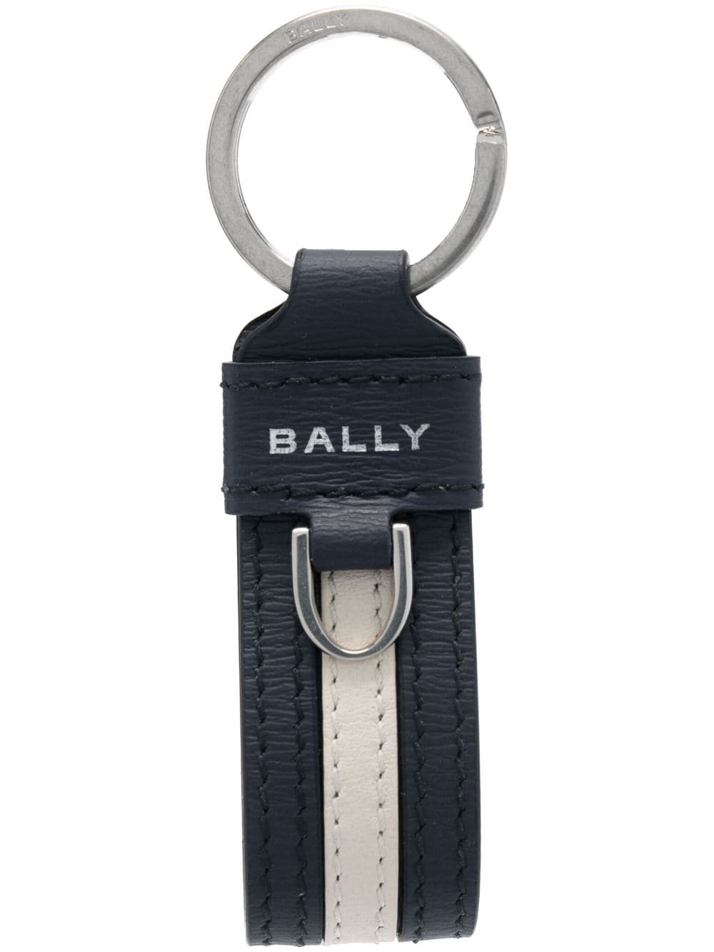 Bally Schlüsselanhänger mit Logo-Print - Blau von Bally