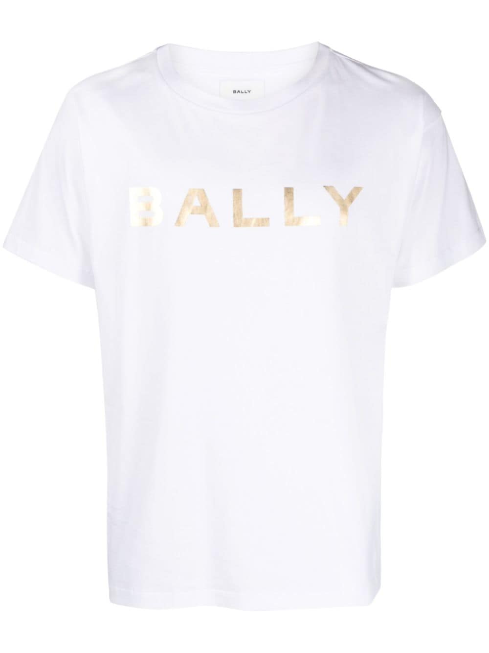 Bally T-Shirt aus Bio-Baumwolle mit Logo-Print - Weiß von Bally