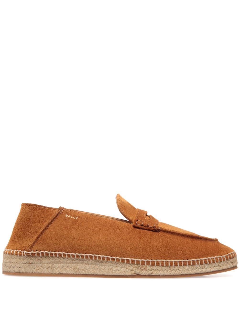 Bally Wildleder-Espadrilles mit Logo-Stempel - Braun von Bally