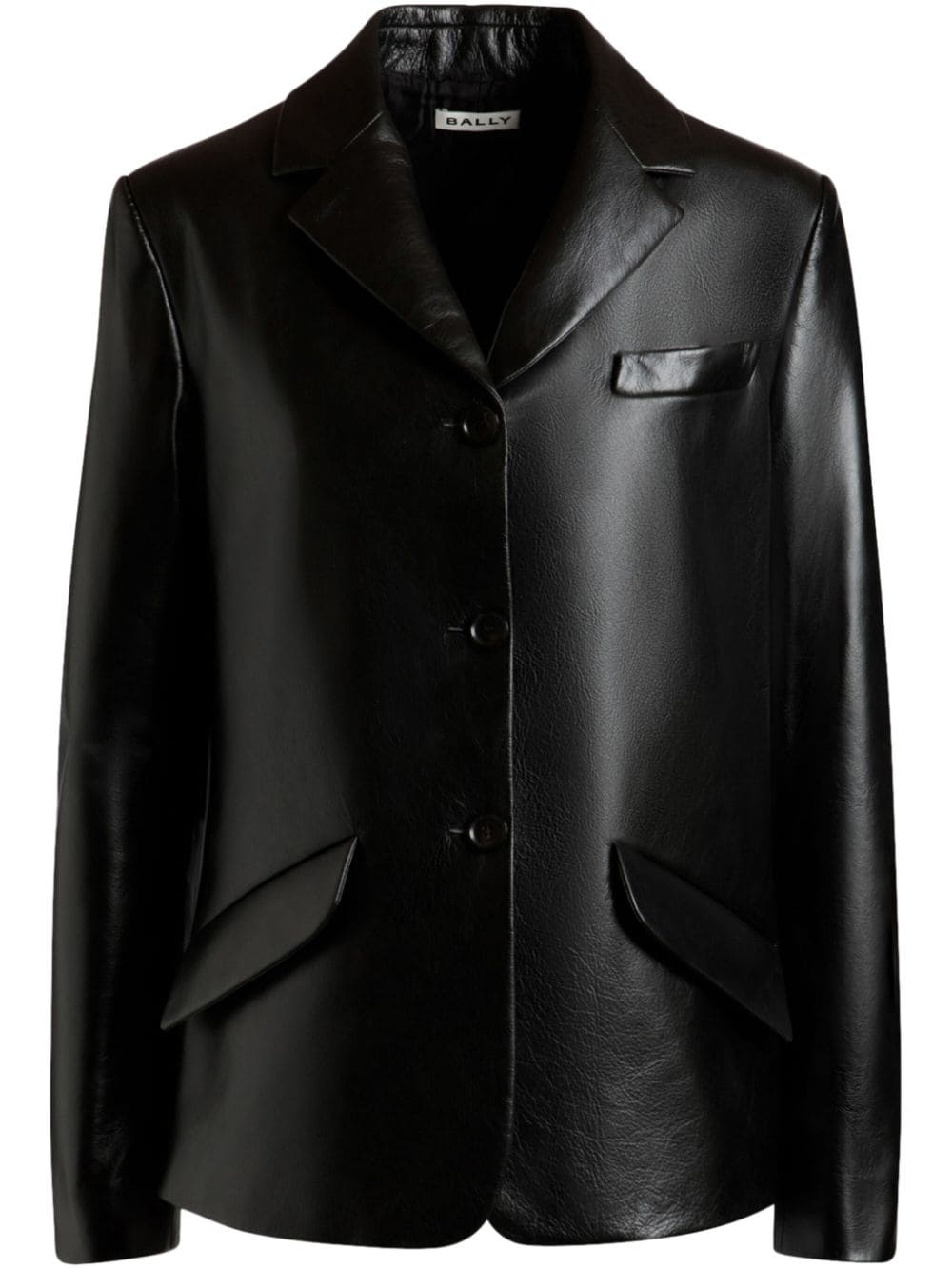 Bally Blazer mit fallendem Revers - Schwarz von Bally