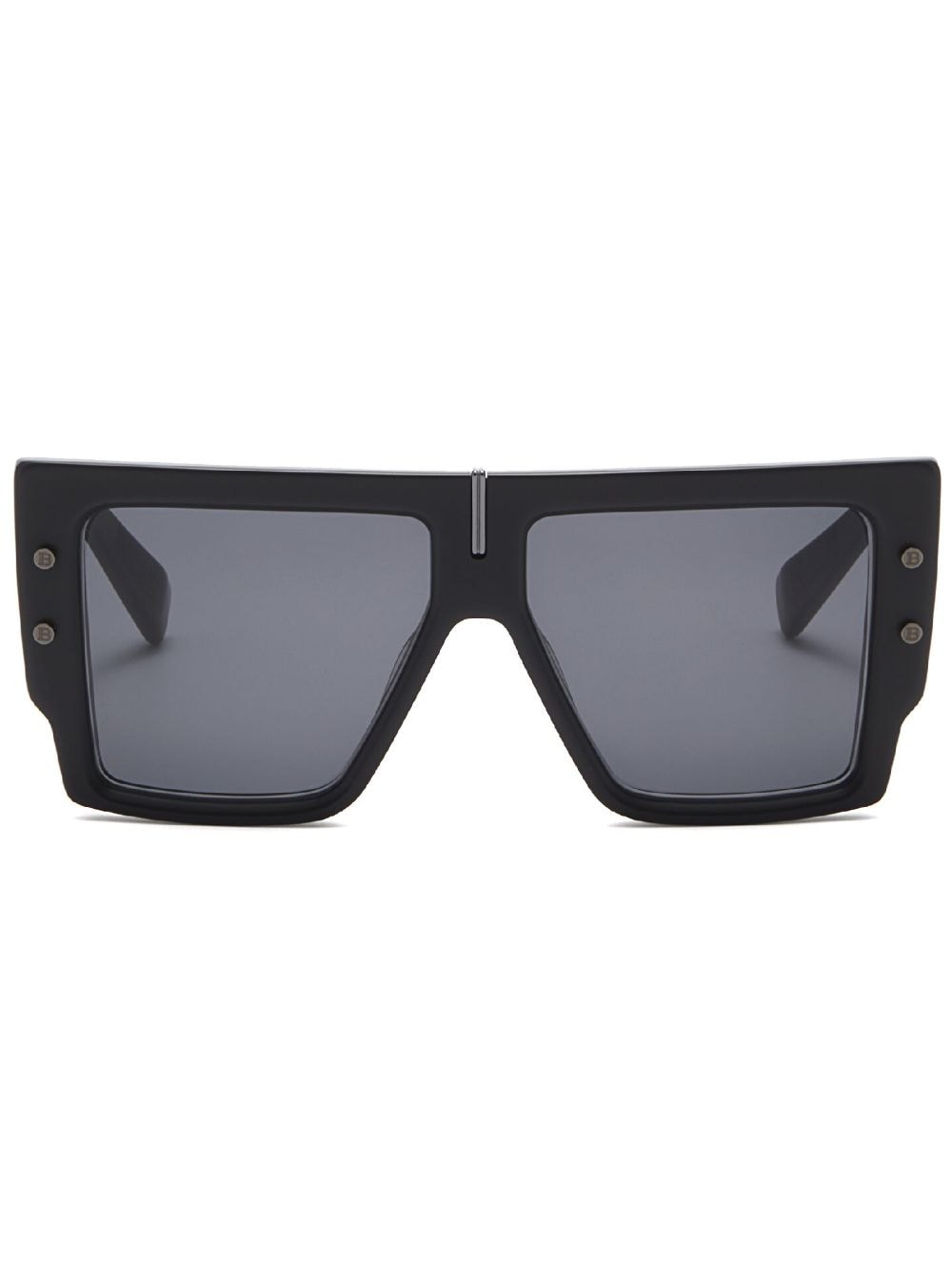 Balmain Eyewear B-Grand Sonnenbrille mit Oversized-Gestell - Schwarz von Balmain Eyewear