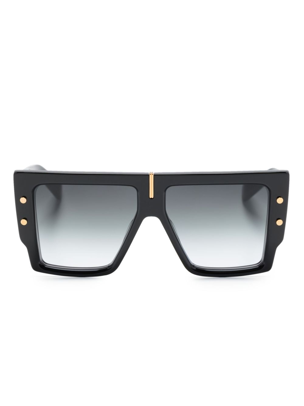 Balmain Eyewear Eckige B-Grand Sonnenbrille mit Farbverlauf - Schwarz von Balmain Eyewear