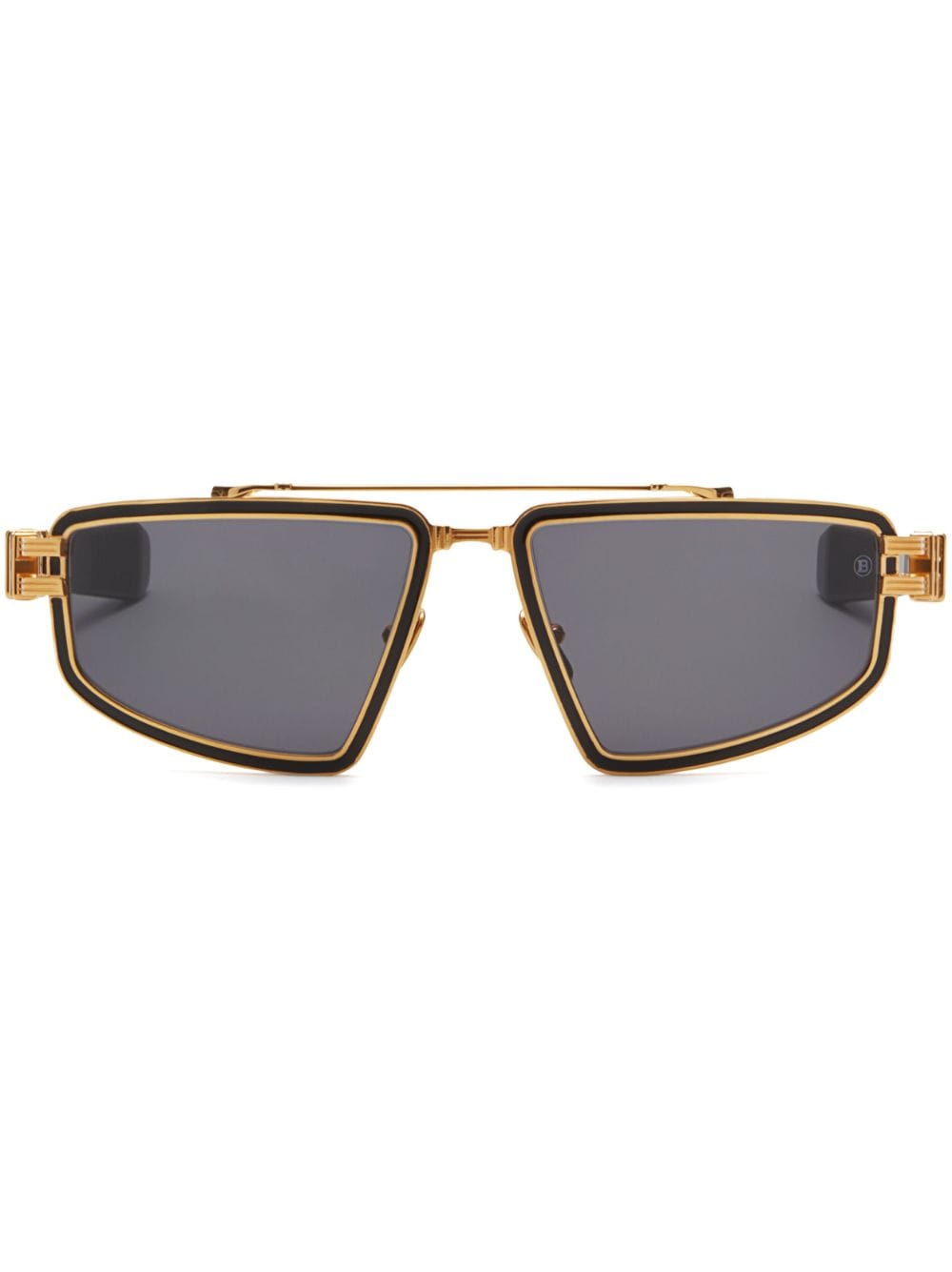 Balmain Eyewear Getönte Pilotenbrille - Schwarz von Balmain Eyewear