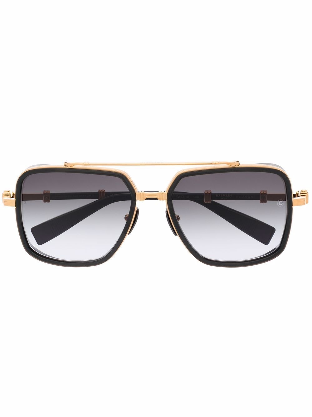 Balmain Eyewear Klassische Pilotenbrille - Gold von Balmain Eyewear