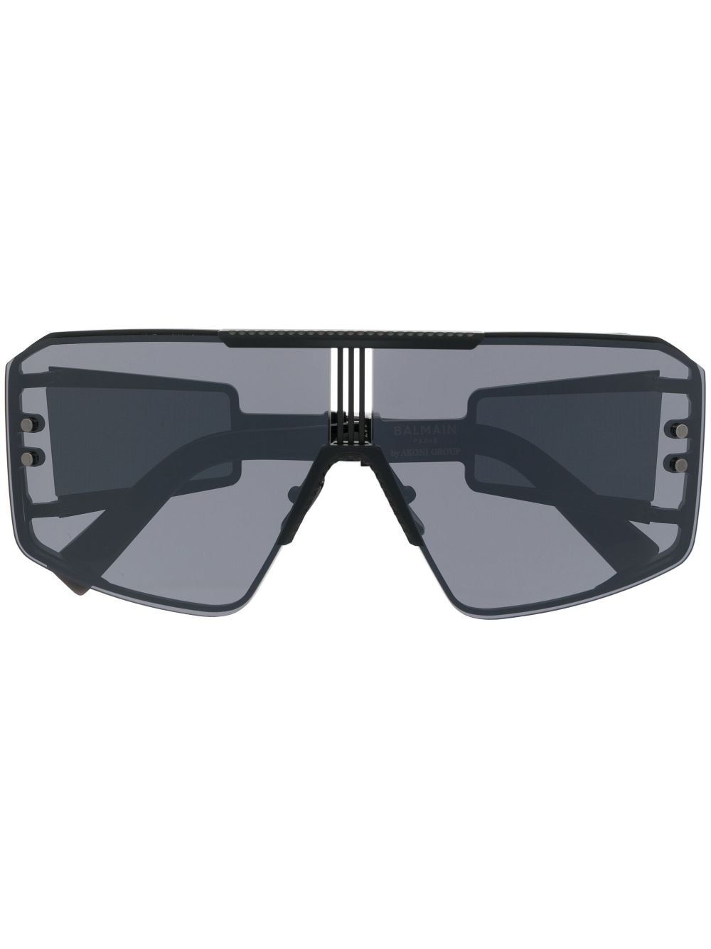 Balmain Eyewear Le Masque Sonnenbrille - Schwarz von Balmain Eyewear