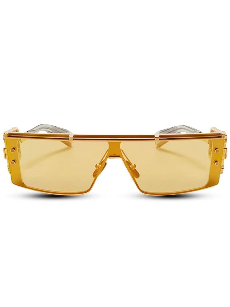 Balmain Eyewear Wonder Boy Sonnenbrille - Gelb von Balmain Eyewear