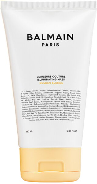 Balmain Hair Couture Couleurs Couture Illuminating Mask 150 ml Golden Blonde von Balmain Hair Couture