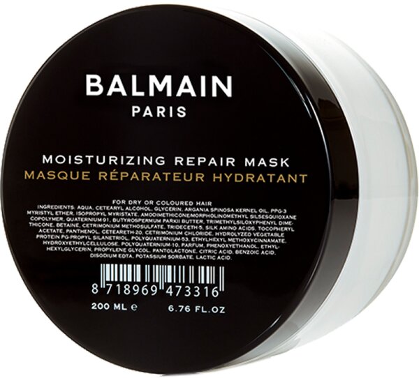 Balmain Hair Couture Moisturizing Repair Mask 200ml Balmain Hair Couture Moisturizing Repair Mask 200ml von Balmain Hair Couture