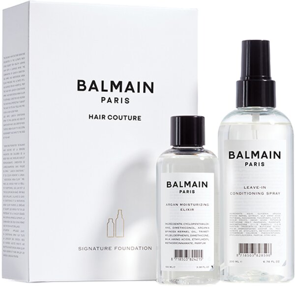 Balmain Hair Couture Signature Foundation (Argan 100ml + Leave-in 200ml) von Balmain Hair Couture