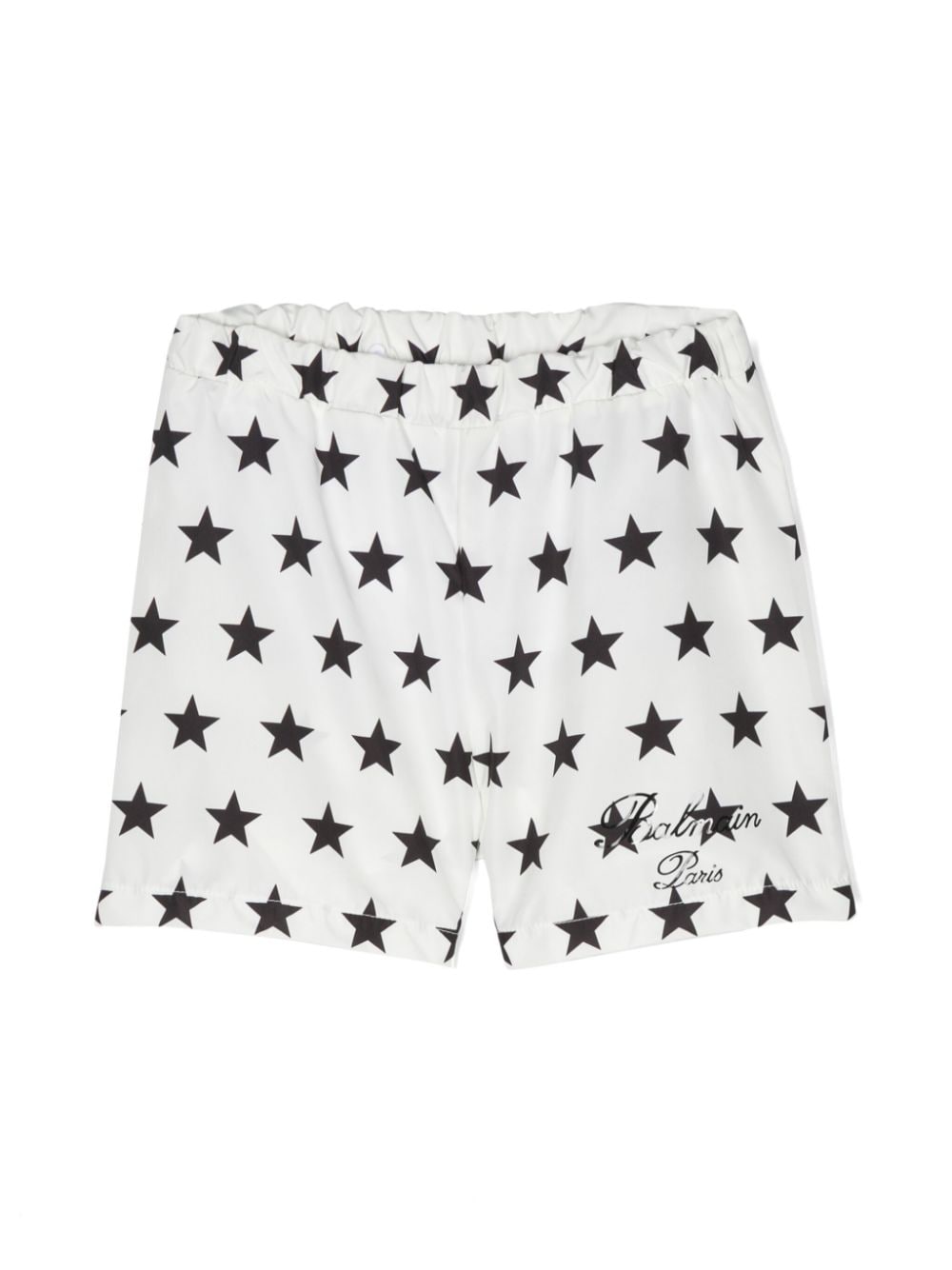 Balmain Kids Badeshorts mit Sterne-Print - Weiß von Balmain Kids