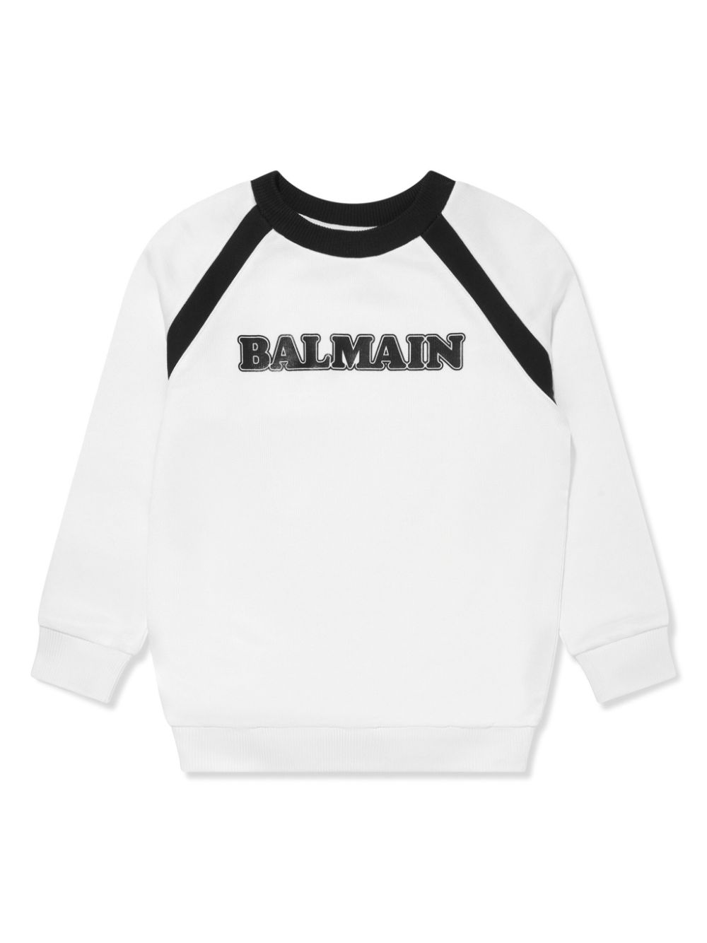 Balmain Kids Sweatshirt mit Logo-Print - Weiß von Balmain Kids