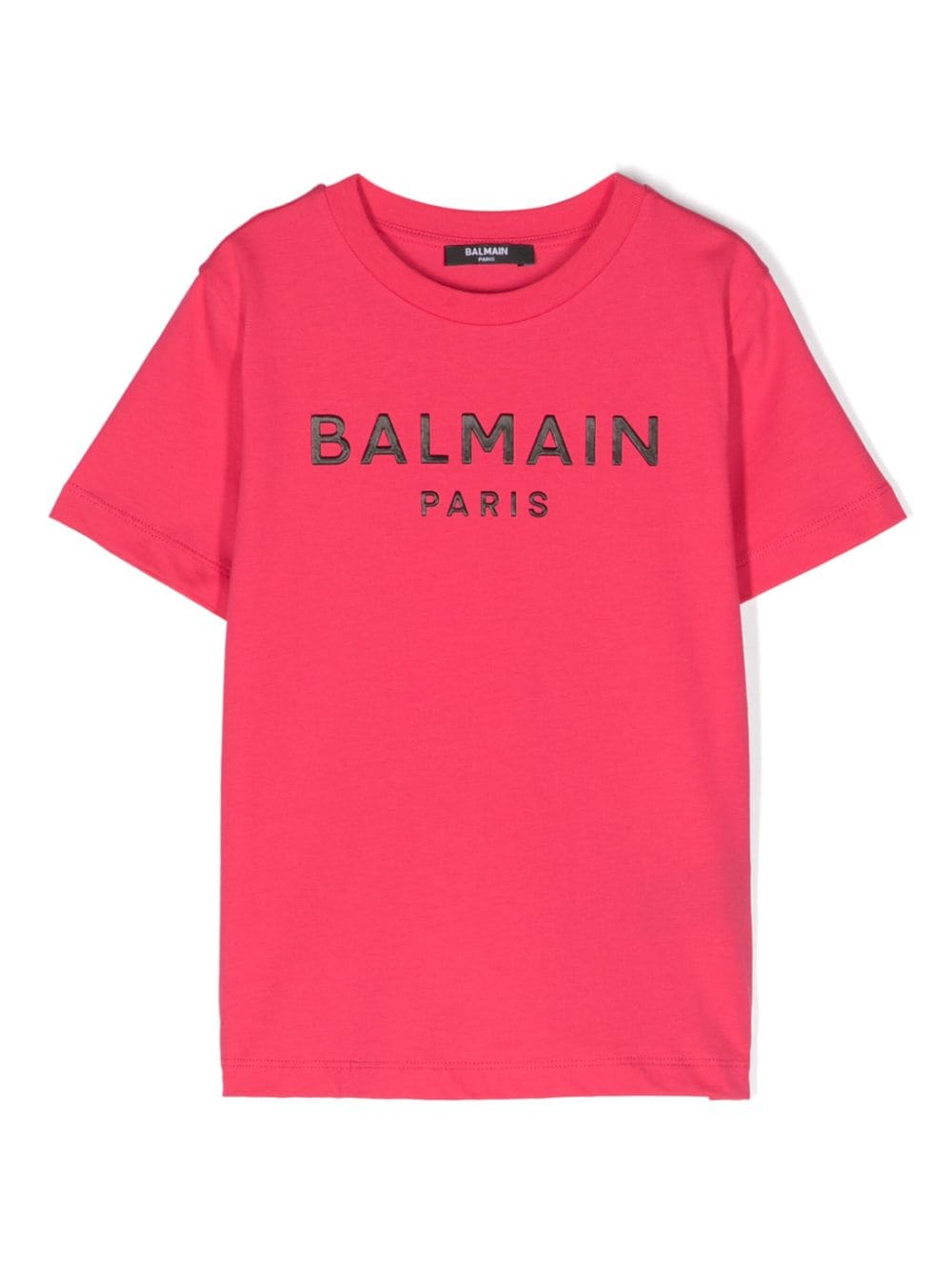 Balmain Kids T-Shirt mit Logo-Applikation - Rosa von Balmain Kids