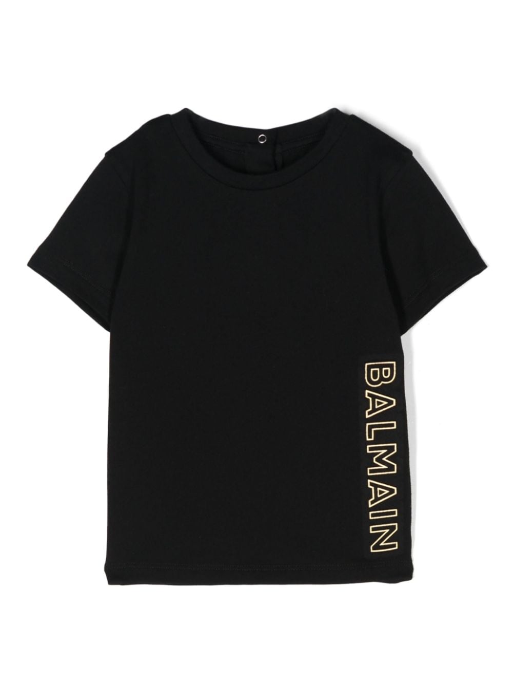 Balmain Kids T-Shirt mit Logo-Prägung - Schwarz von Balmain Kids