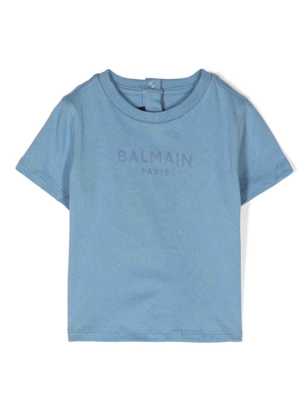 Balmain Kids T-Shirt mit Logo-Print - Blau von Balmain Kids