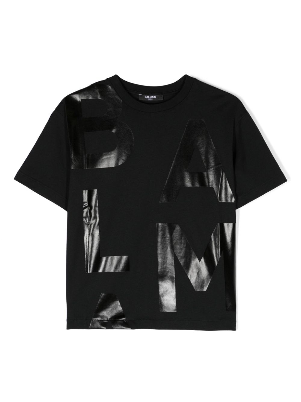 Balmain Kids T-Shirt mit Logo-Print - Schwarz von Balmain Kids