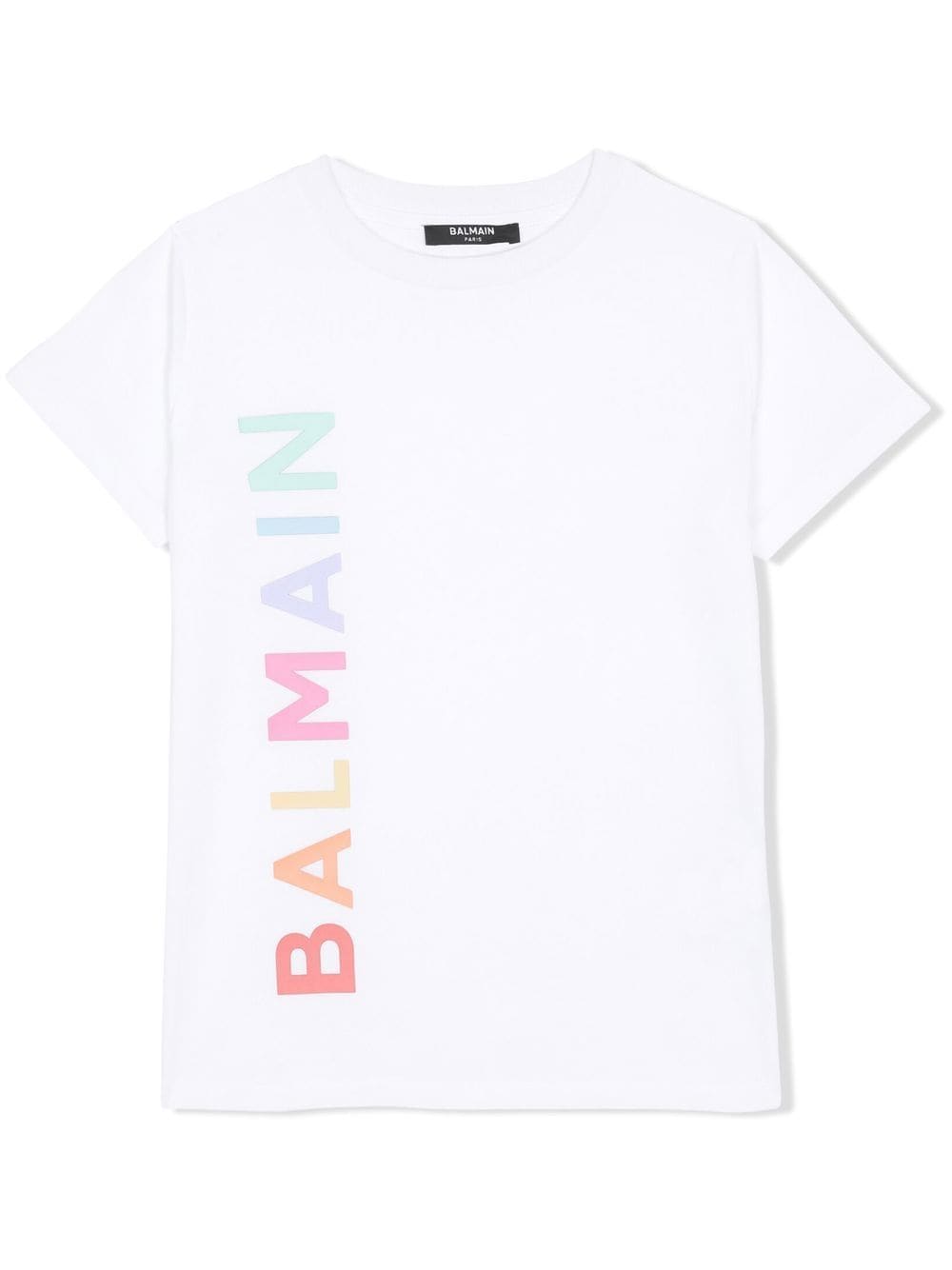 Balmain Kids T-Shirt mit Logo-Print - Weiß von Balmain Kids