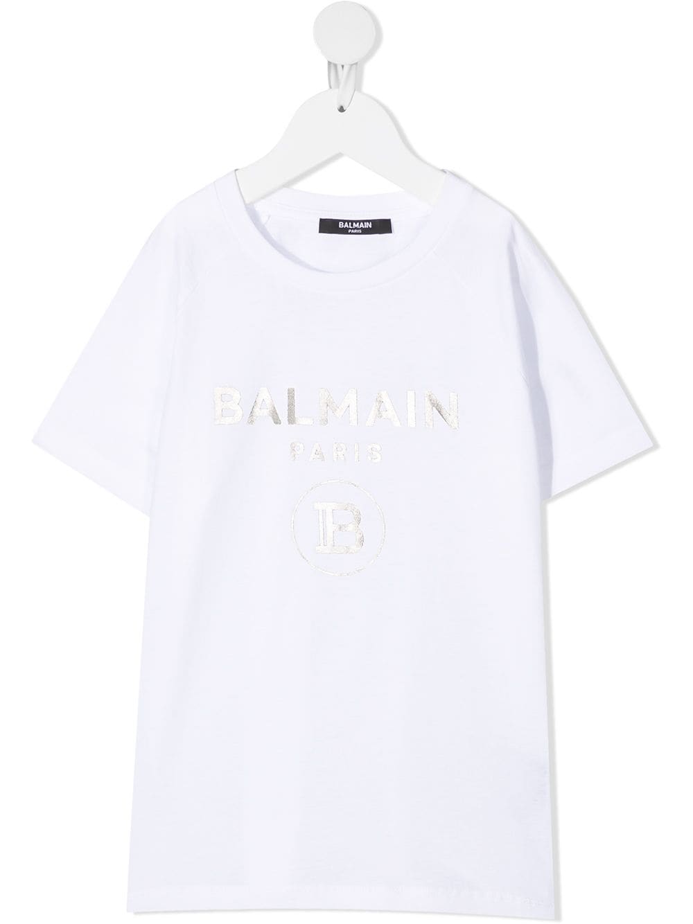 Balmain Kids T-Shirt mit Logo-Print - Weiß von Balmain Kids