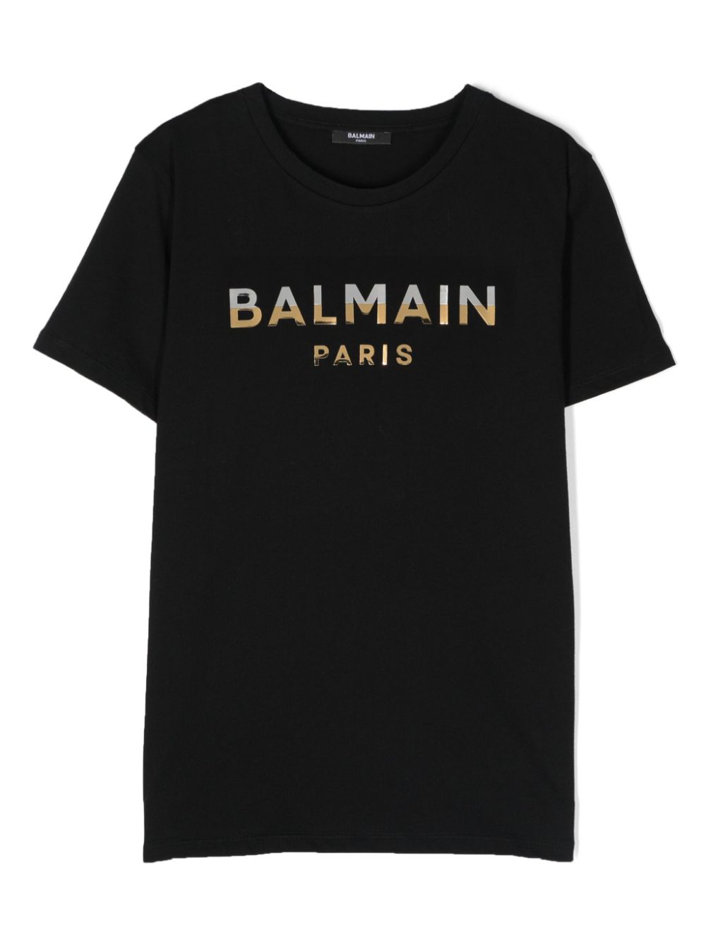 Balmain Kids T-Shirt mit Logo-Applikation - Schwarz von Balmain Kids