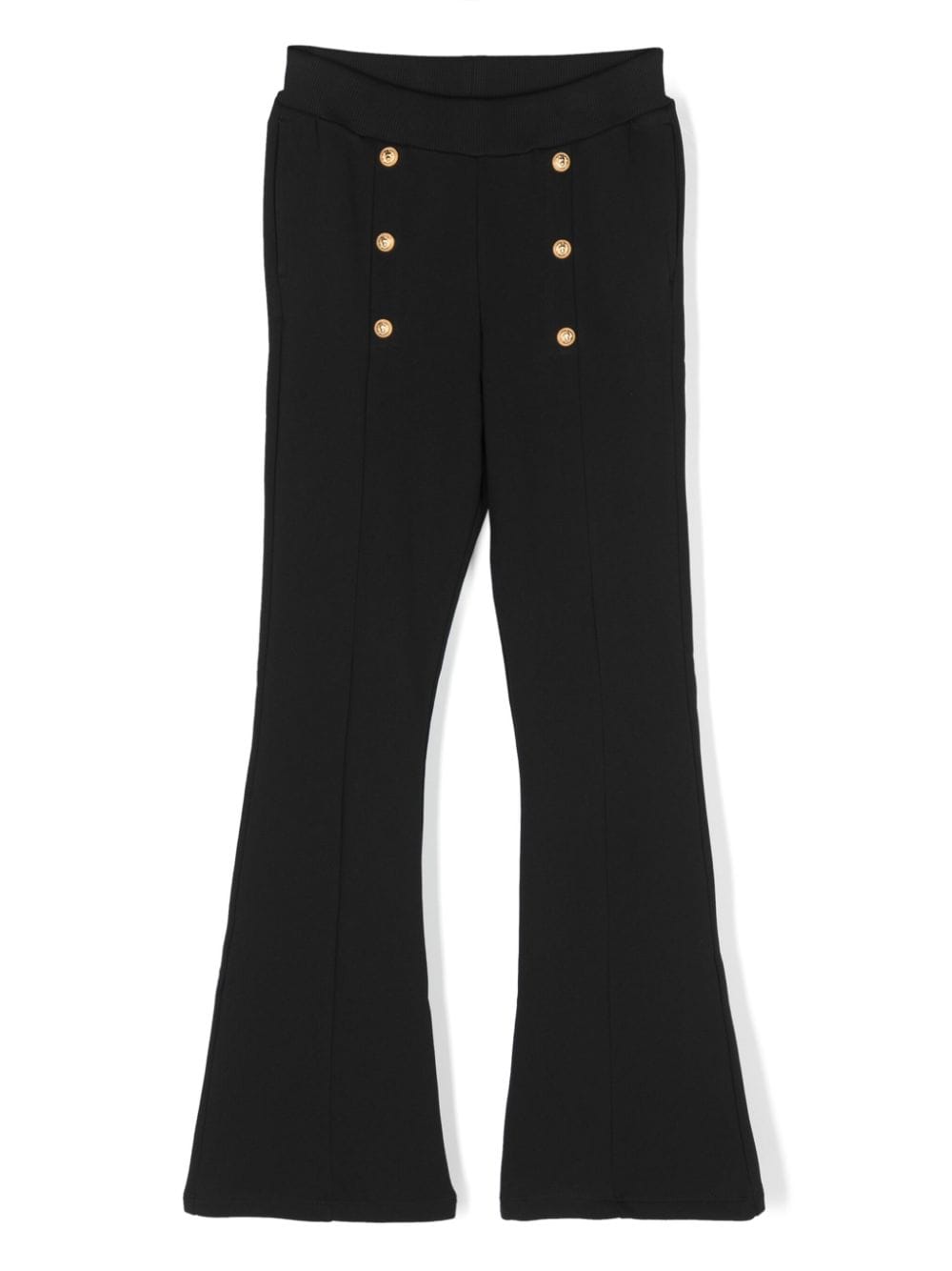 Balmain Kids Ausgestellte Hose - Schwarz von Balmain Kids