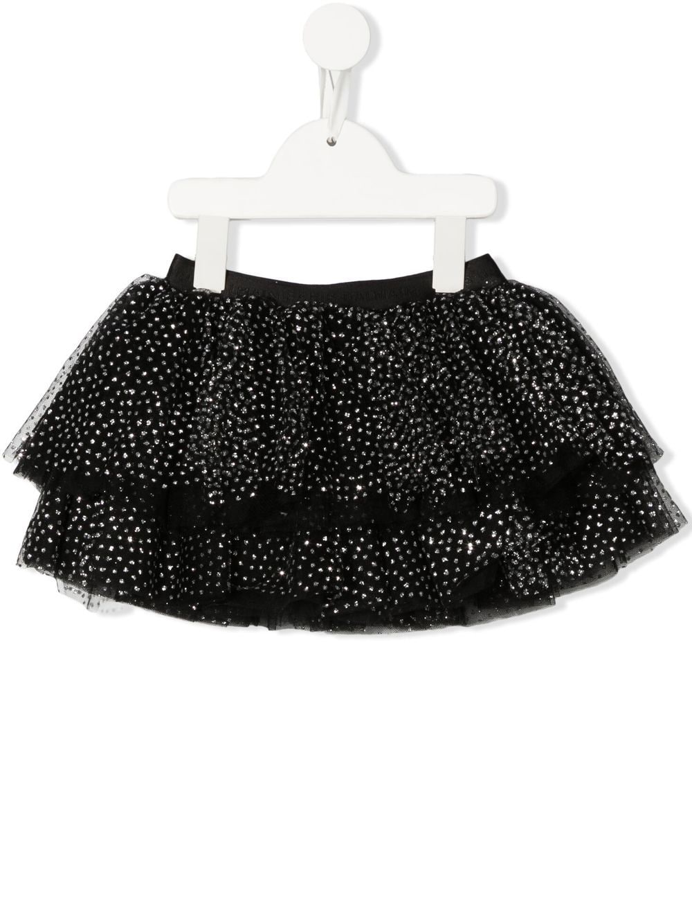 Balmain Kids Gestuftes Tutu im Glitter-Look - Schwarz von Balmain Kids