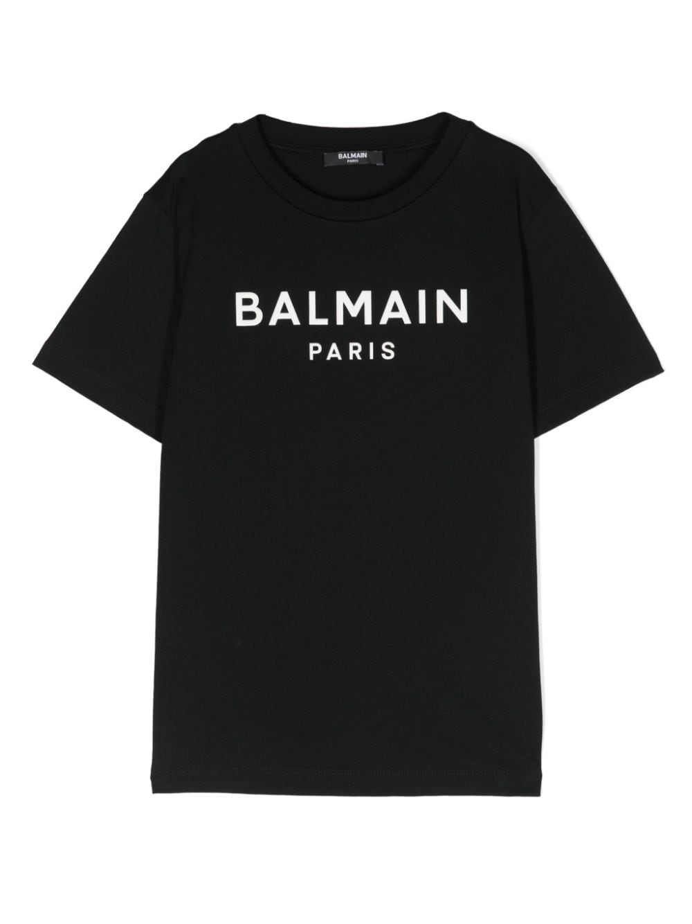 Balmain Kids T-Shirt mit Logo-Applikation - Schwarz von Balmain Kids