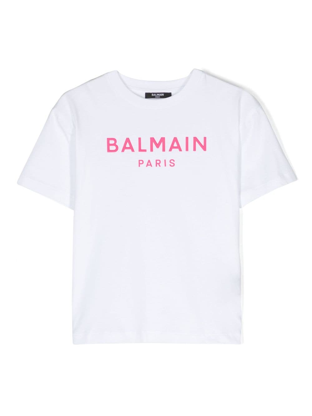 Balmain Kids T-Shirt mit Logo-Prägung - Weiß von Balmain Kids