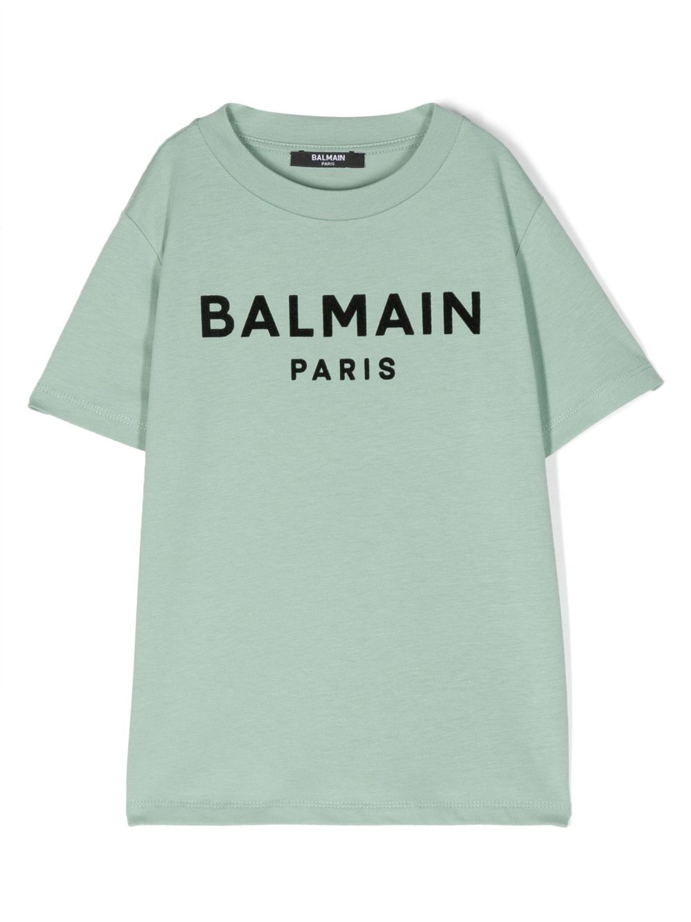 Balmain Kids T-Shirt mit Logo-Print - Grün von Balmain Kids