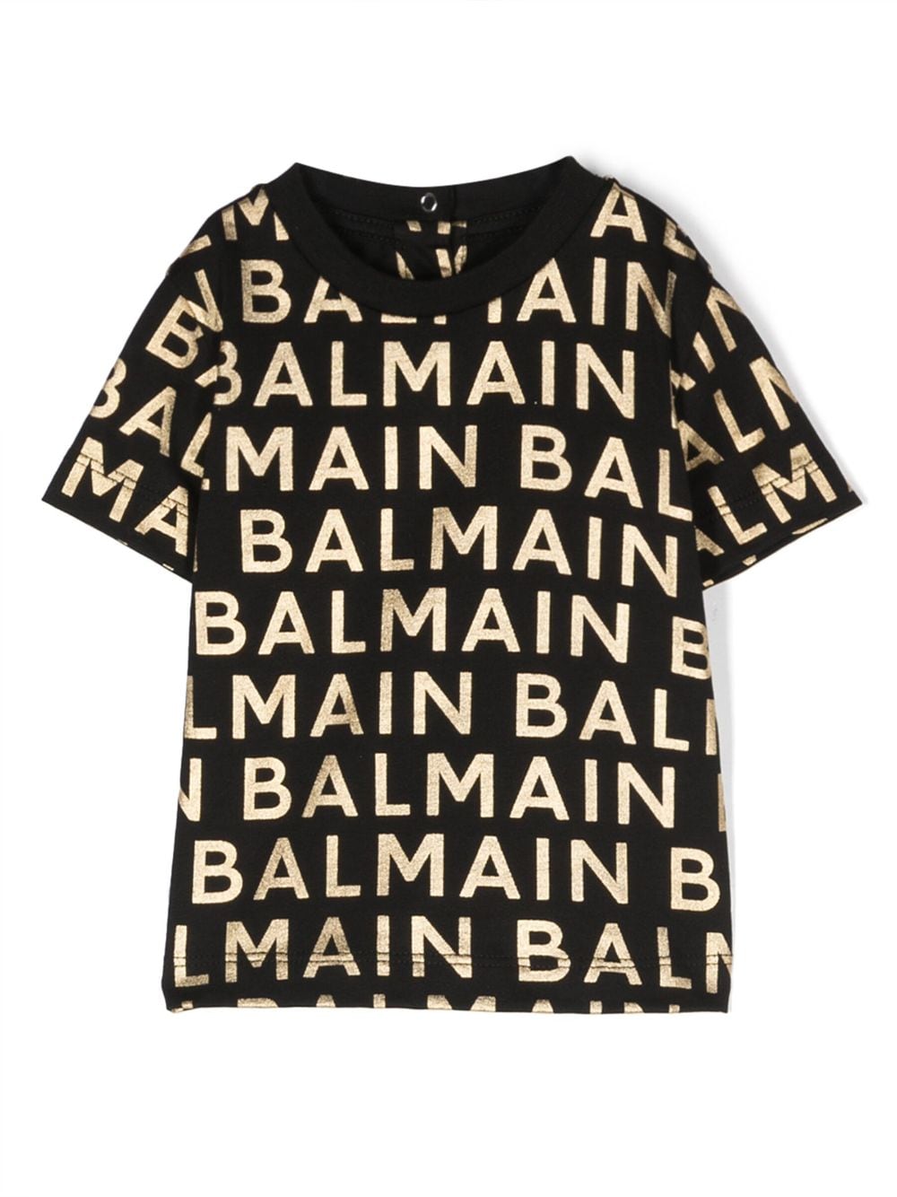 Balmain Kids T-Shirt mit Logo-Print - Schwarz von Balmain Kids