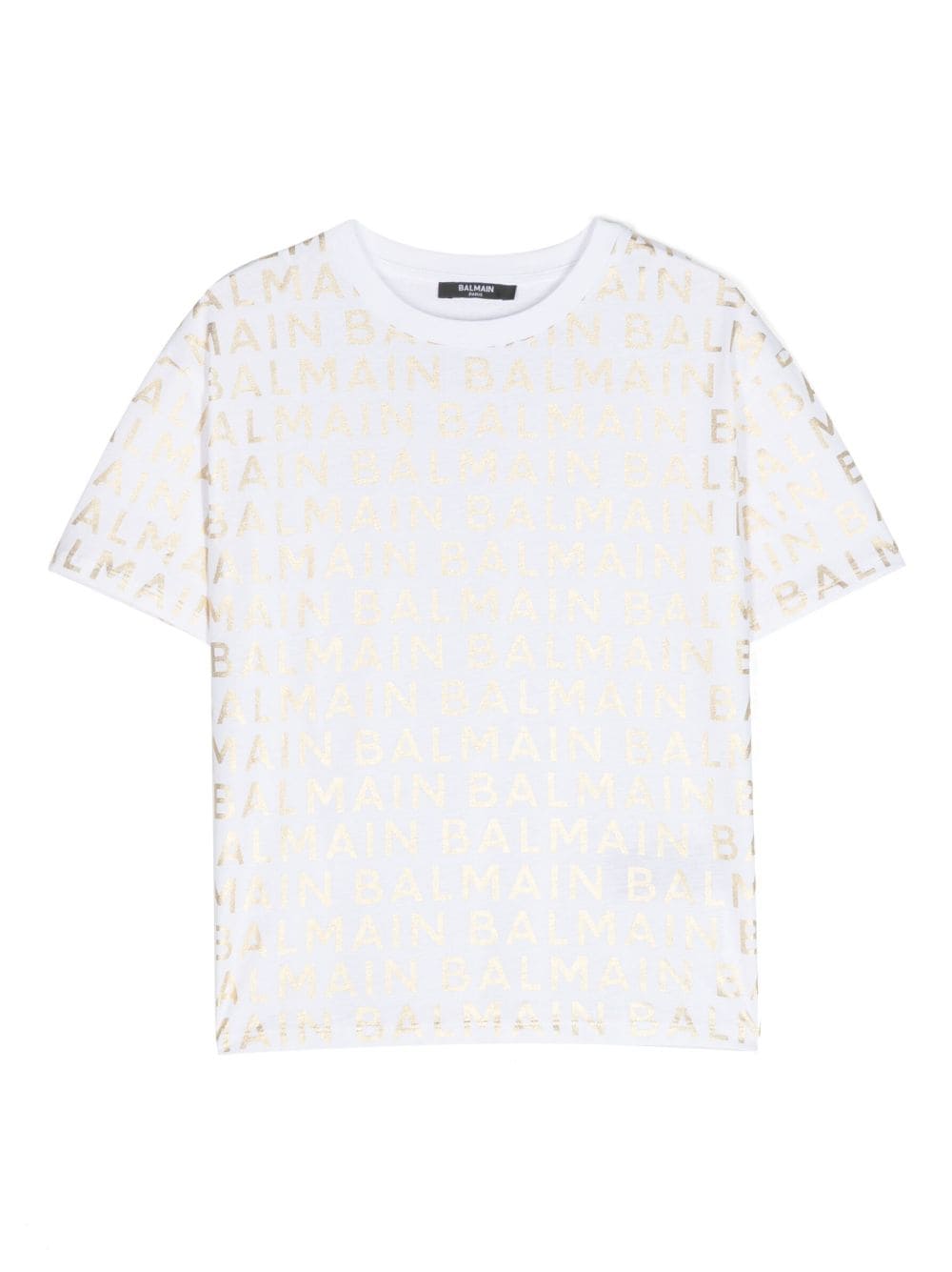 Balmain Kids T-Shirt mit Logo-Print - Weiß von Balmain Kids