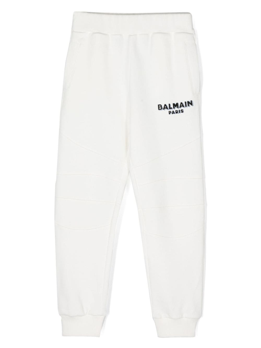 Balmain Kids Jogginghose mit Logo-Print - Weiß von Balmain Kids