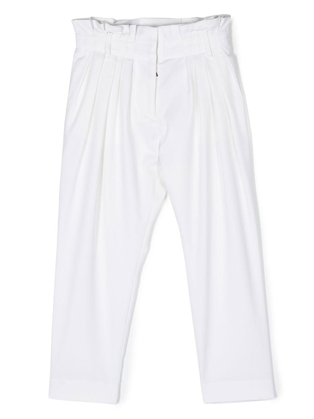 Balmain Kids Hose mit Faltendetail - Weiß von Balmain Kids