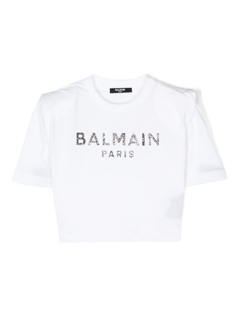 Balmain Kids T-Shirt mit Logo-Print - Weiß von Balmain Kids