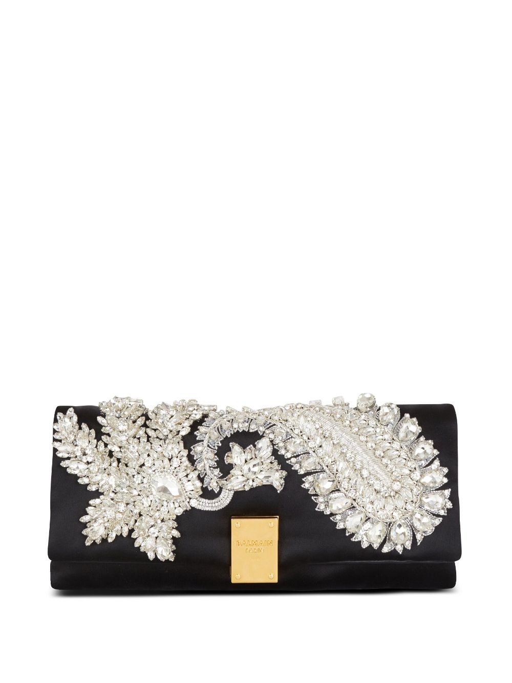 Balmain 1945 Clutch mit Stickerei - Schwarz von Balmain