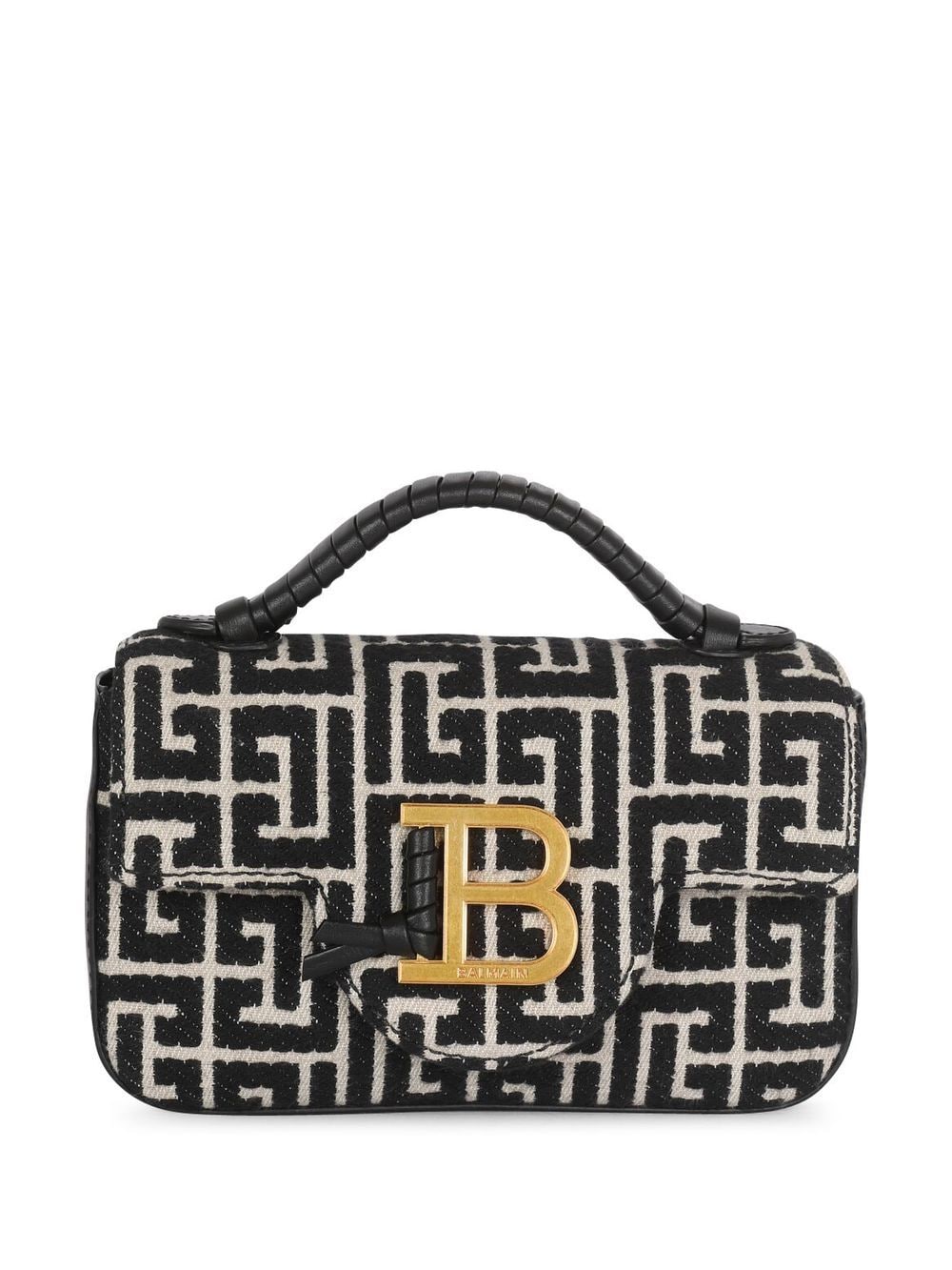 Balmain B-Buzz Mini-Tasche - Schwarz von Balmain