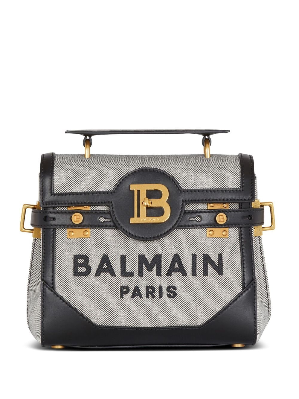 Balmain B-Buzz Schultertasche 23cm - Schwarz von Balmain