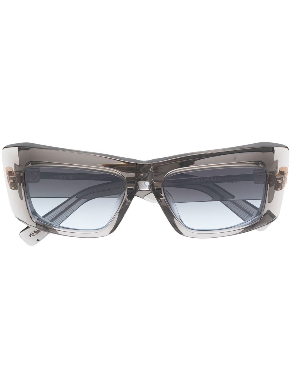 Balmain Eyewear B-II Sonnenbrille mit Oversized-Gestell - Grau von Balmain Eyewear