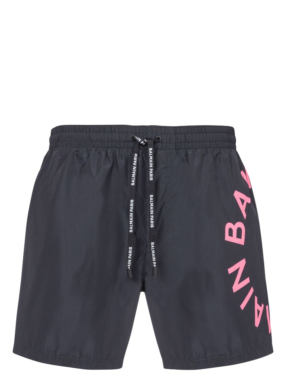 Balmain Badeshorts mit Logo-Print - Blau von Balmain