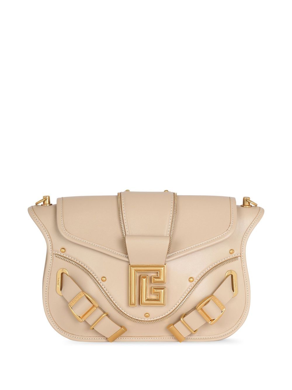 Balmain Blaze Schultertasche - Nude von Balmain