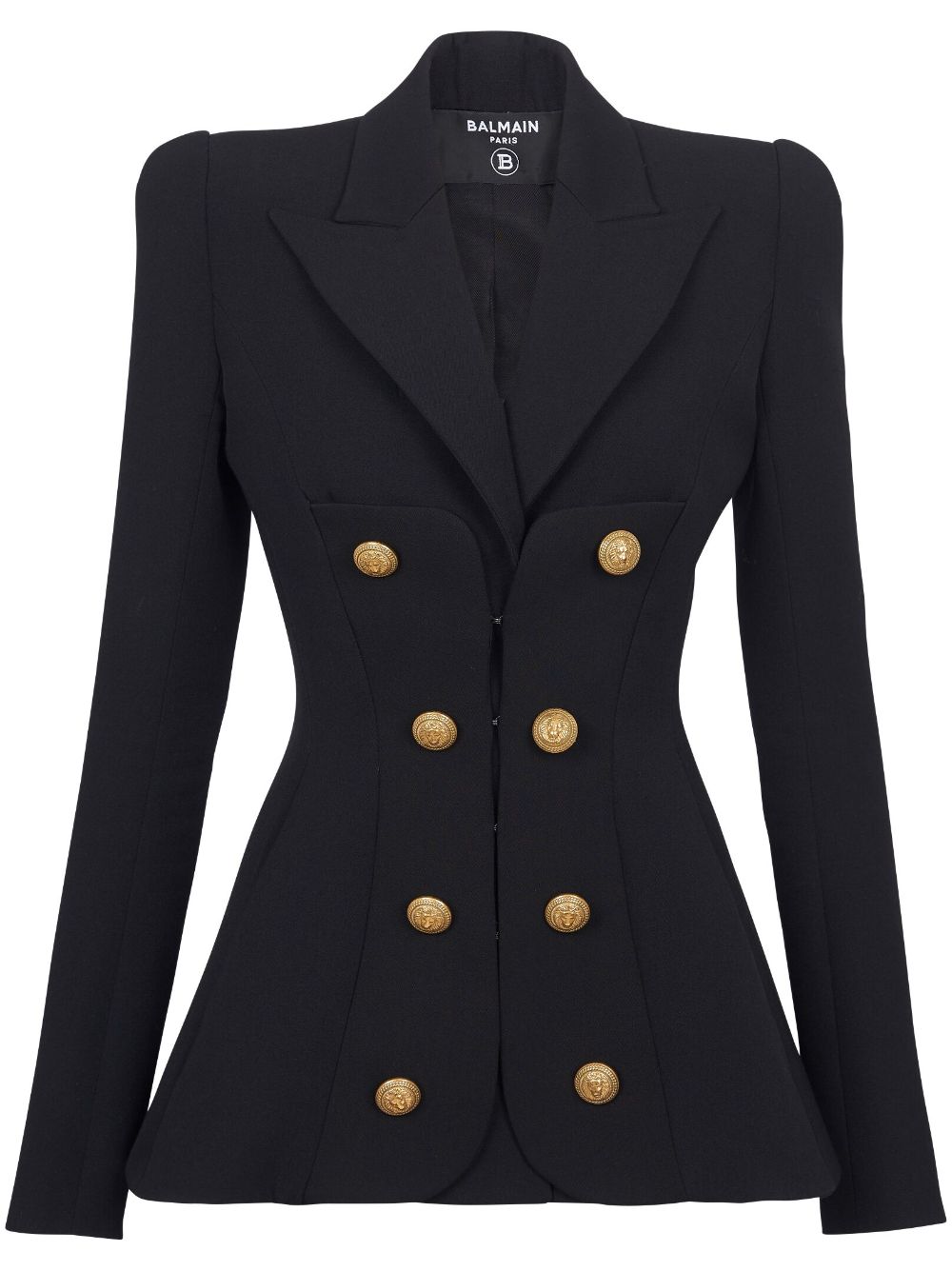 Balmain Blazer mit dekorativen Knöpfen - Schwarz von Balmain