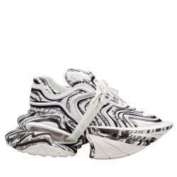 Balmain Damen Unicorn Wave Sneakers - Schwarz/weiß von Balmain