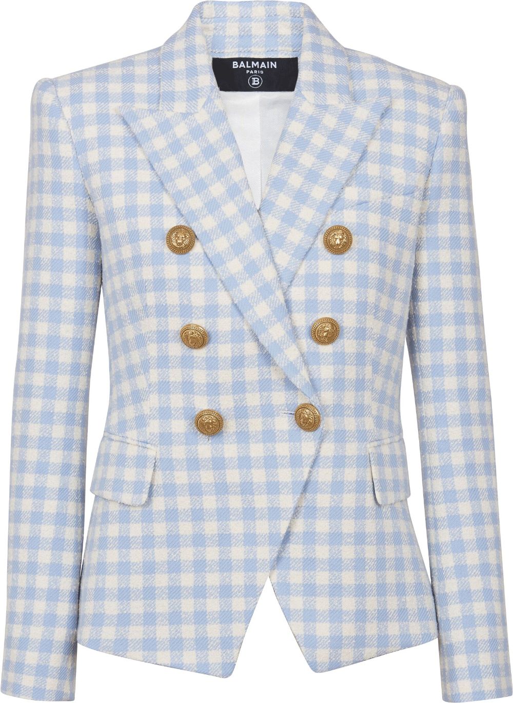 Balmain Doppelreihiger Blazer - Blau von Balmain